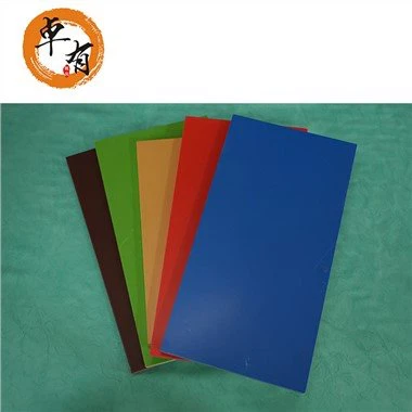 Højdensitet PVC-skumplade farve PVC-ark