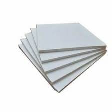 Hvid pvc skumplade 2mm